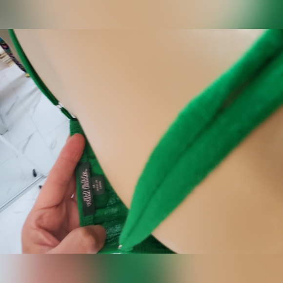 Green Spaghetti Strap Top - Picture 5 of 5